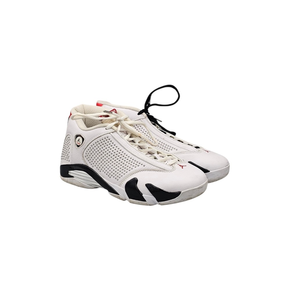 Nike Air Jordan 14 Retro x Supreme White Sneakers BV7630-106 Mens 10.5